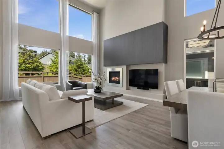 Light and bright main living room