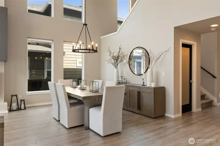 Grand formal dining room room