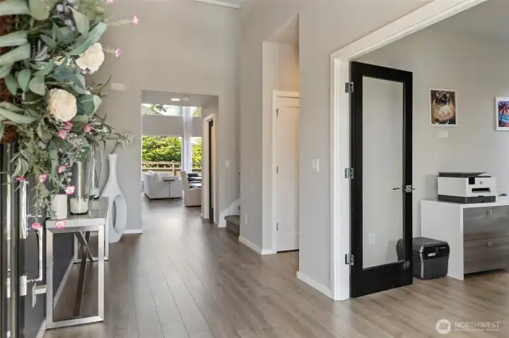 Welcoming grand entrance