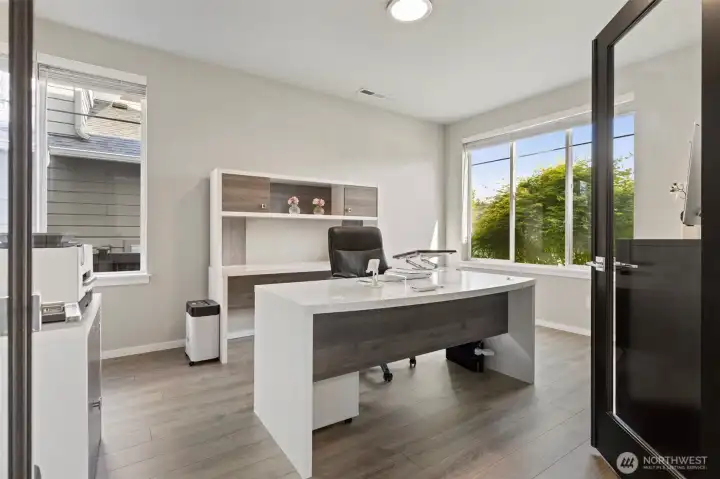 Large office off of front door