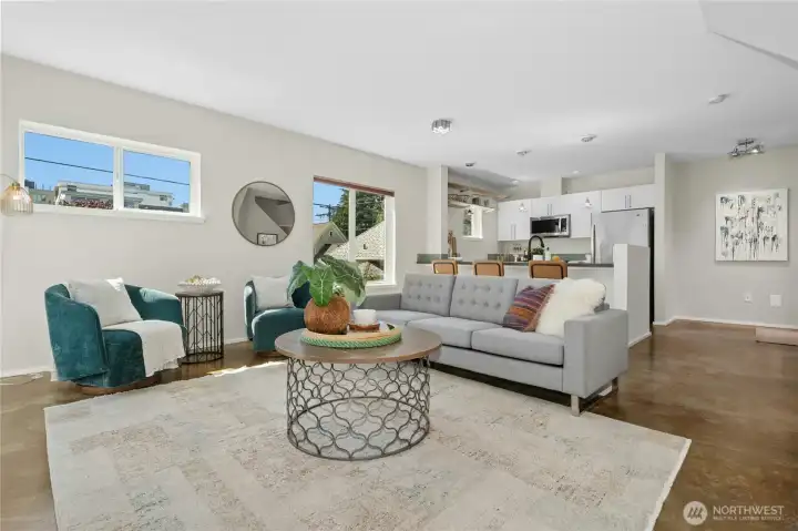 Open and gracious floor-plan