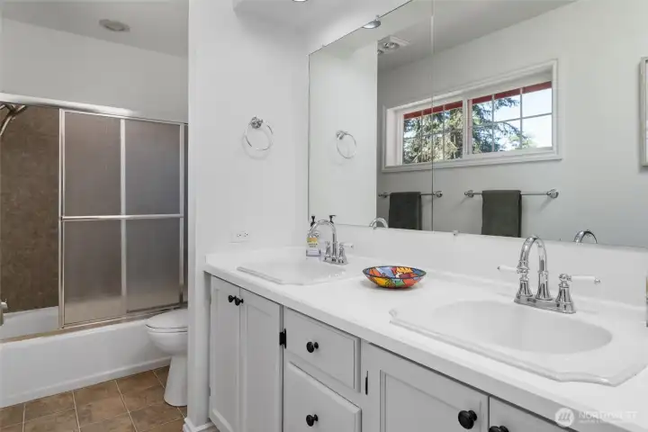 First primary room full bathroom.