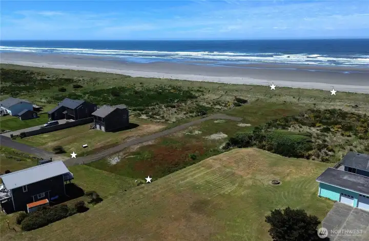 Large parcel with useable land east of future home!