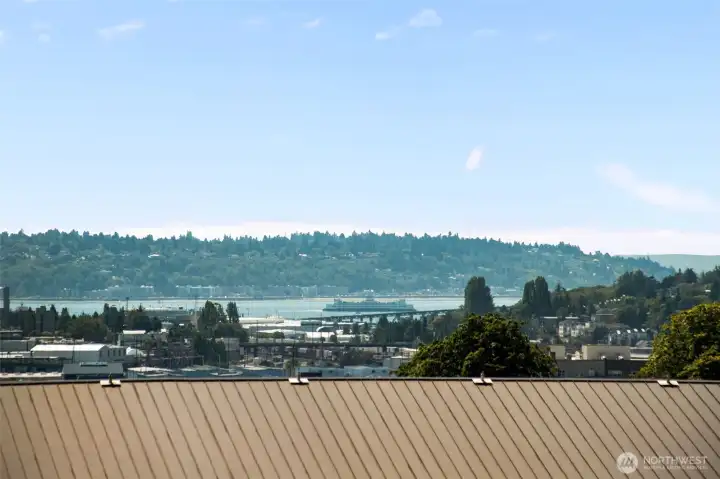 Rooftop View of Puget Sound Rooftop View of Puget Sound