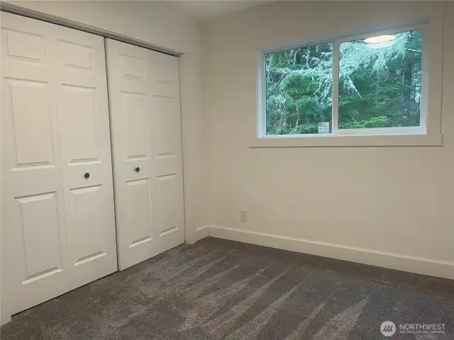 new carpet and big closets