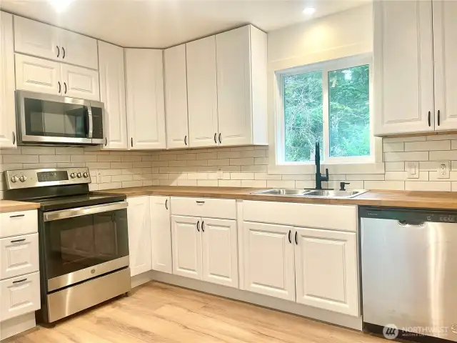 open concept kitchen