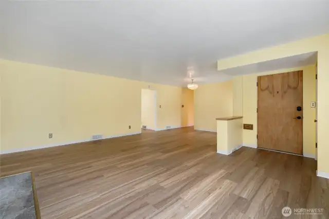 Living Room and Dining Room Combination
