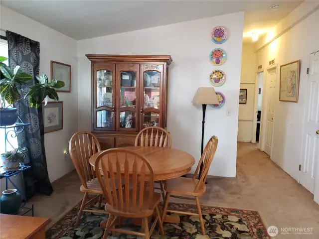 Another Extra Living Room off the Kitchen but can be used as a Dining Room.
