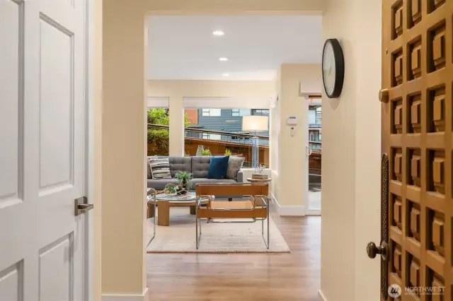 Entry of Hallway.