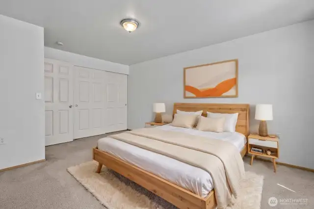 Bedroom #2 virtually staged