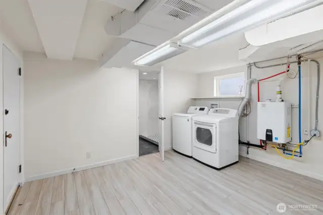 Laundry/Utility Room with plenty of room for storage