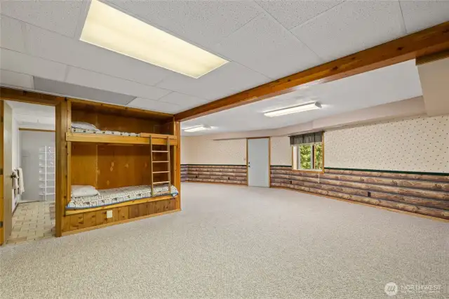 Built-in bunks are a favorite feature for the littles!