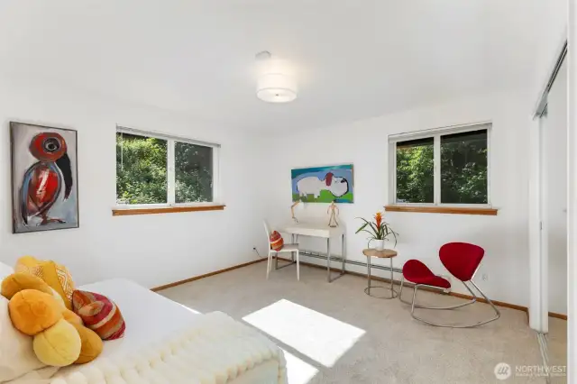 Upper level bedroom.