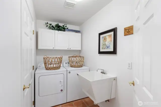 Laundry room.