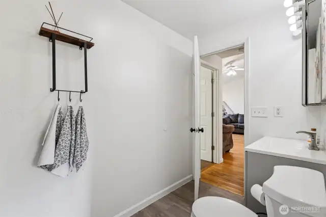 Primary bathroom.