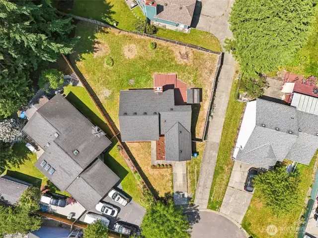 Aerial view.