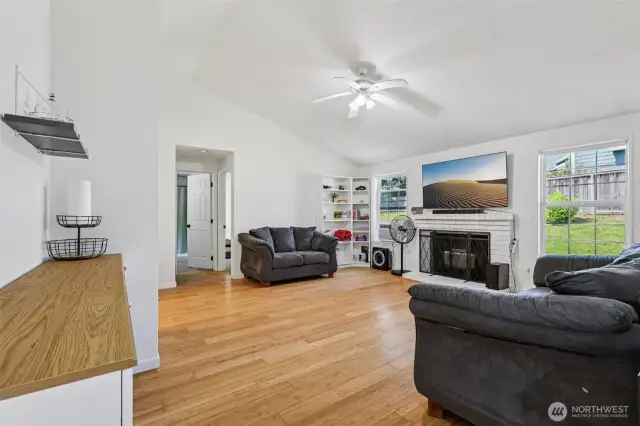 Living room from dining room.