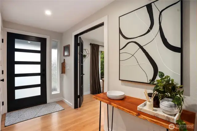 Inviting Bright Entry
