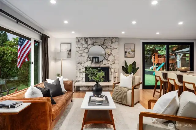 Gas Fireplace Living Room