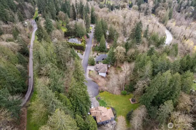 Private Gated street of only 8 homes