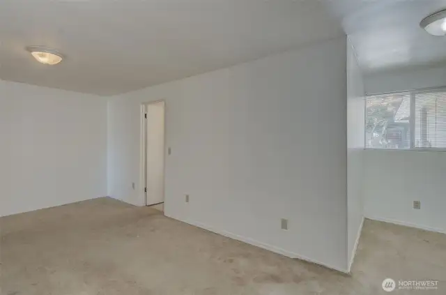 Bedroom 3 has a large nook for walk-in closet, nursery, or office?