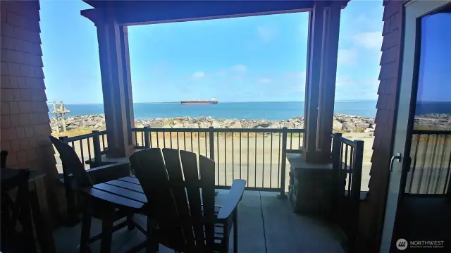 View from the primary bedroom