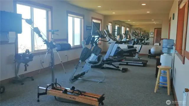 Common area exercise/fitness room