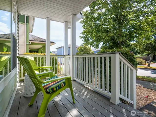 Spacious Front and Back Covered Porches