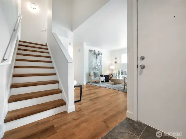 New Laminate Hardwoods Throughout