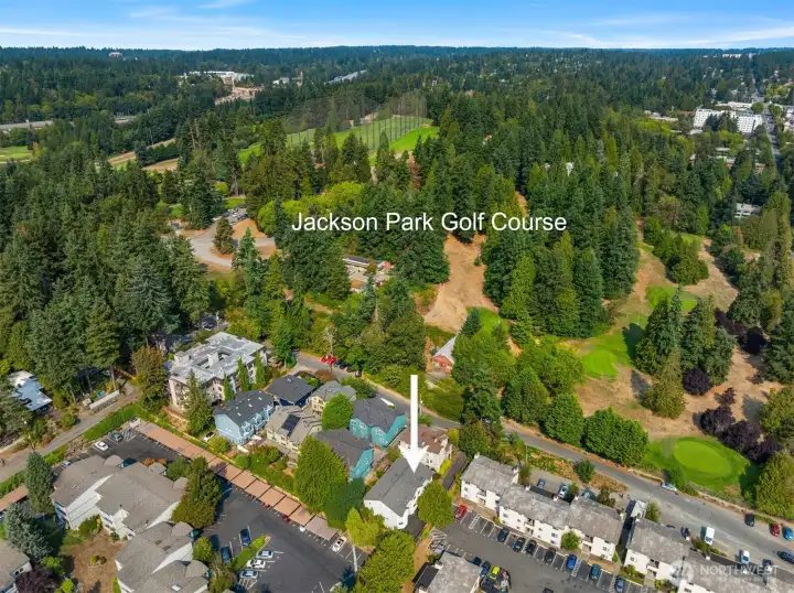 Right across beloved Jackson park!