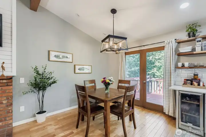 Big dining area