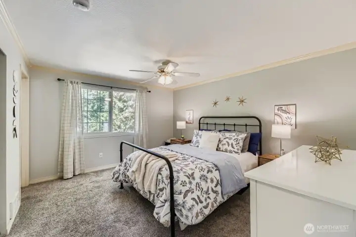 Large primary ensuite with a walk-in shower