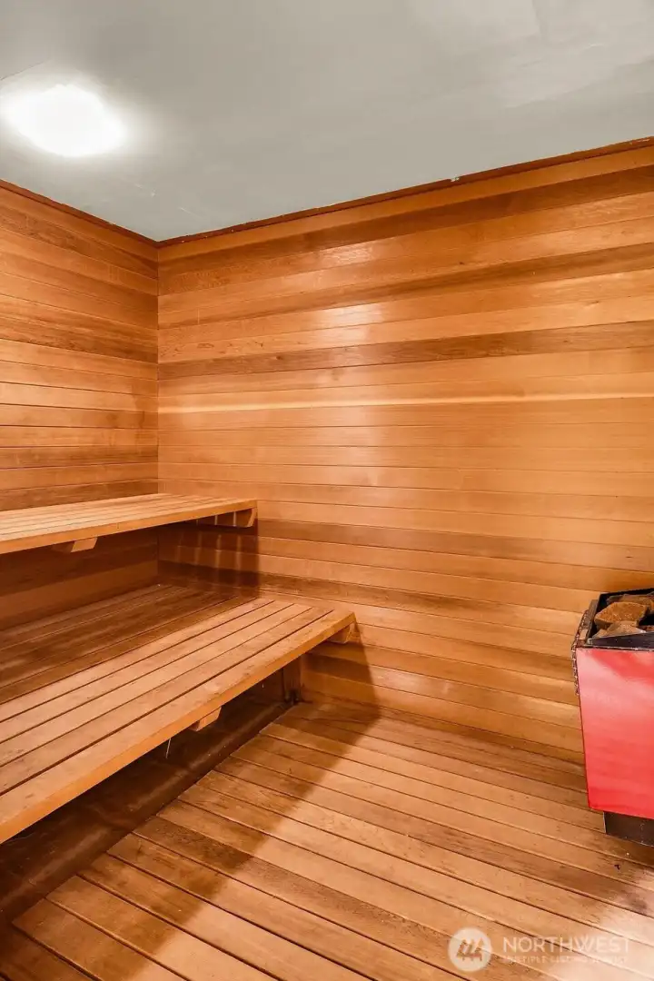 Sauna in Exercise Room