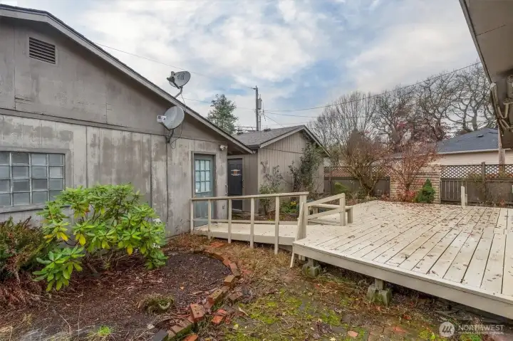 Rear Yard and Decking