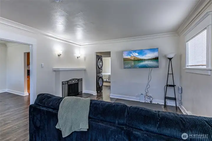 Unit A - Living room