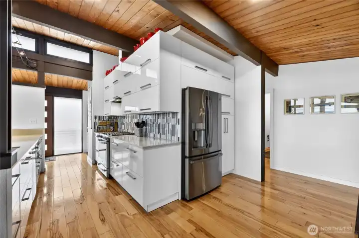 ...the party always includes the kitchen.