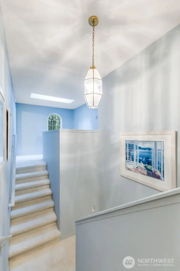 Split staircase feature!