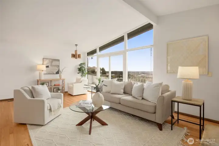 Living room (staged)