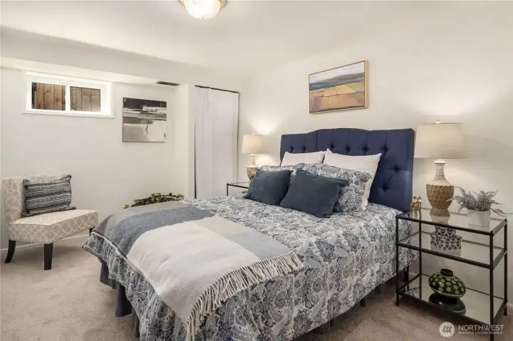 Large lower bedroom.