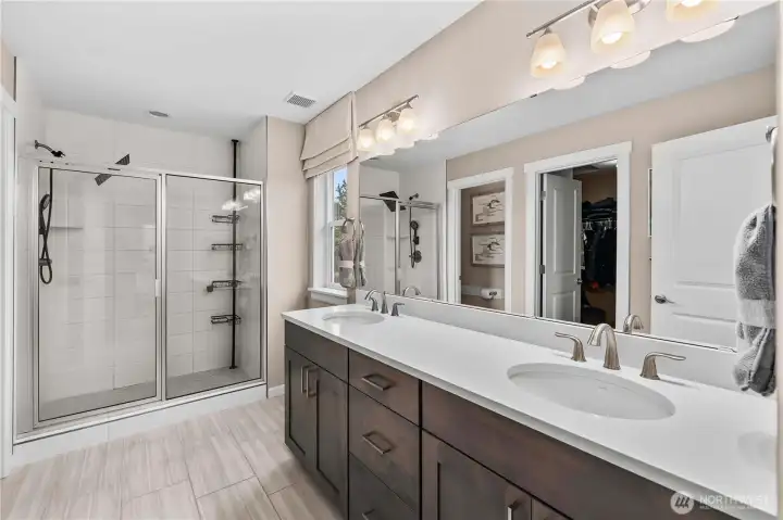 3/4 primary bath