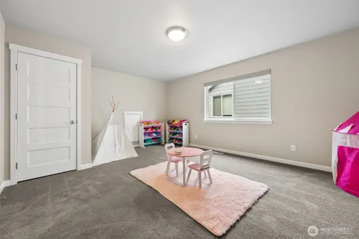 Bonus room in the loft
