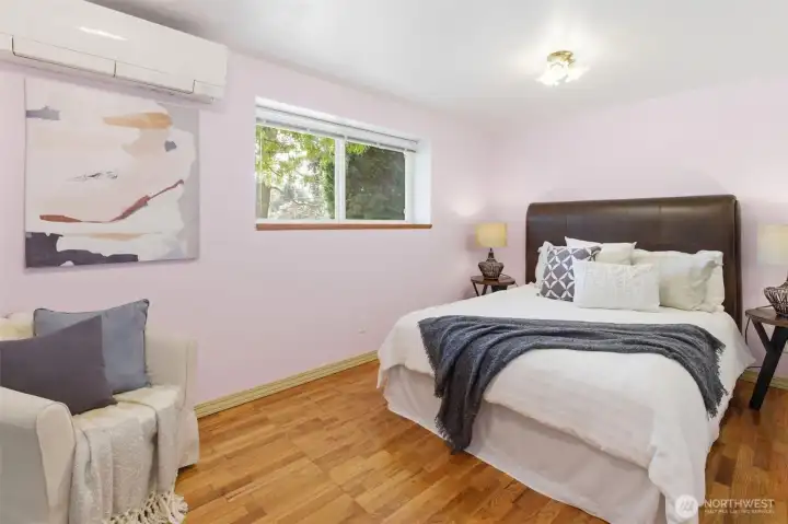 Sleep comfortably year-round with A/C in the Primary bedroom.