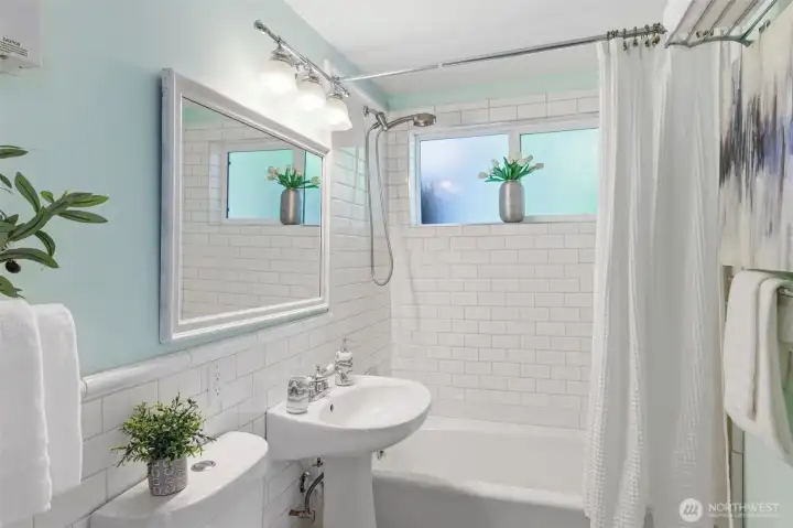 Main hall bathroom.