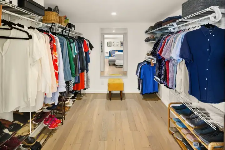 Primary Bedroom Walk-in Closet