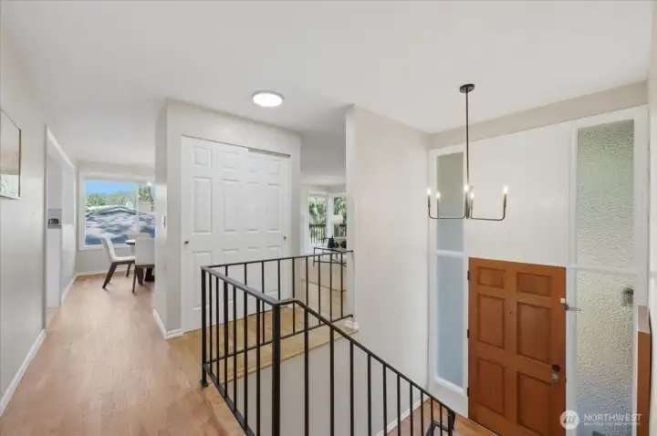 Sunny and bright entry