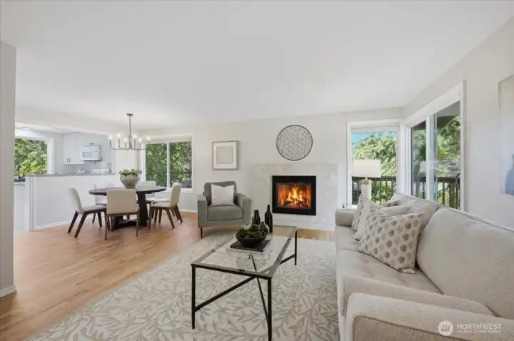 Open floor plan