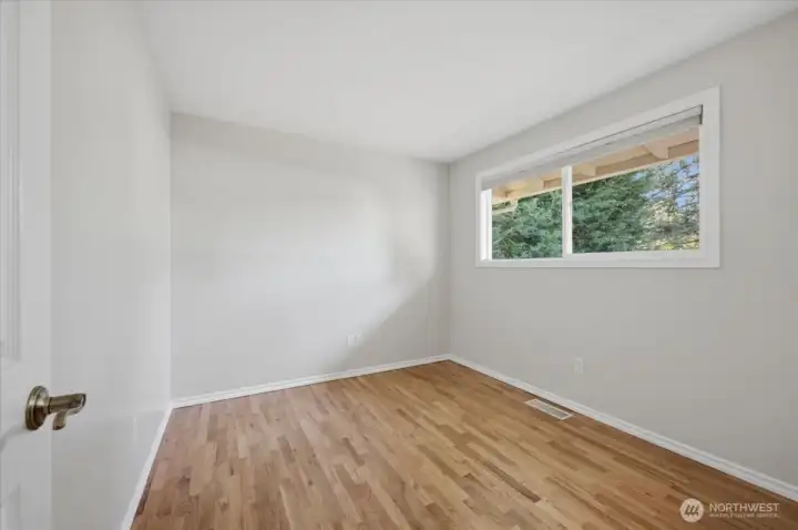 4 bedrooms upstairs and 1 down!
