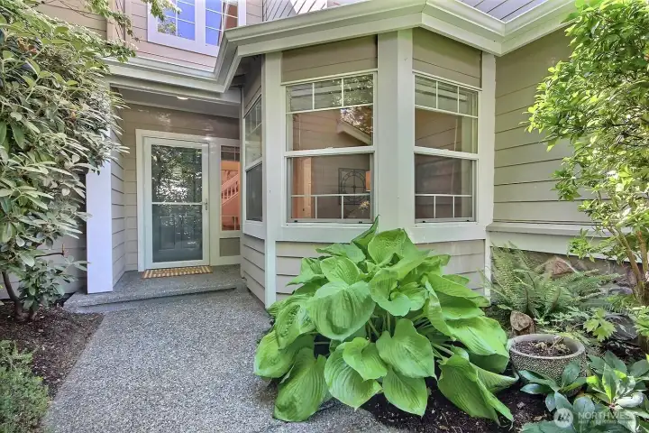 A picture-perfect exterior sets the tone for the exceptional living experience that awaits inside. A picture-perfect exterior sets the tone for the exceptional living experience that awaits inside.