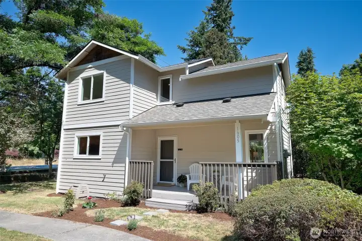 Welcome home to this charming, move-in ready cottage, complete with a rocking chair porch!