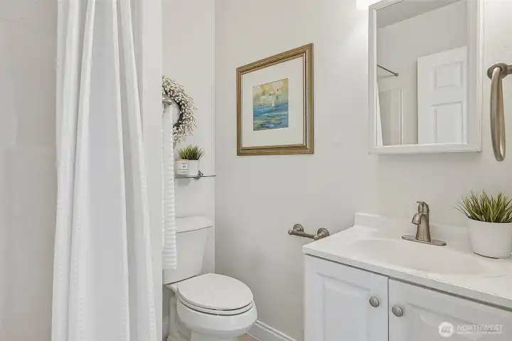 Primary bathroom with shower